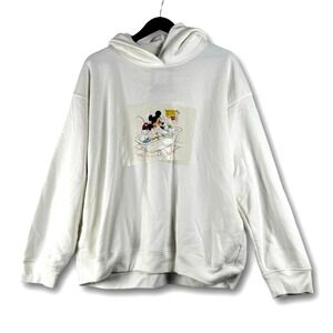 Nwt New Uniqlo Disney Mickey Mouse Hoodie jacket Sweatshirt Sz XL